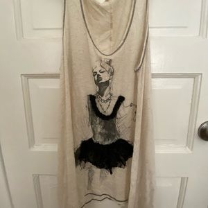 Ballerina tshirt dress
